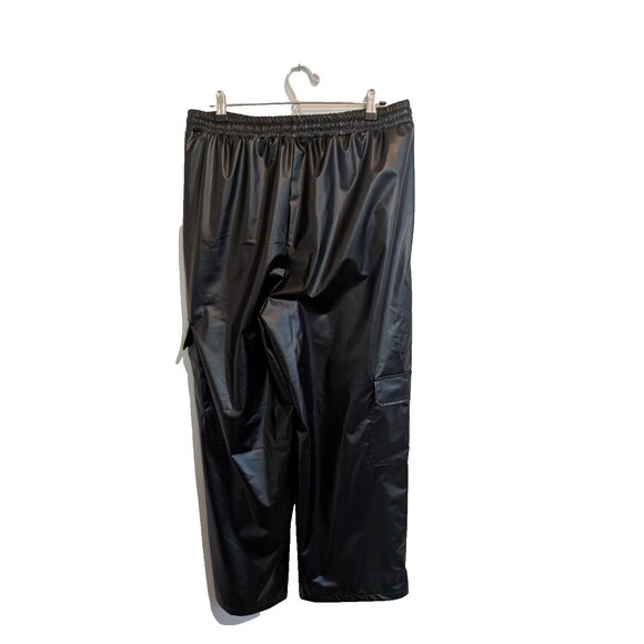 SHEIN Black Cargo Pants Size XL Drawstring - Picture 2 of 5